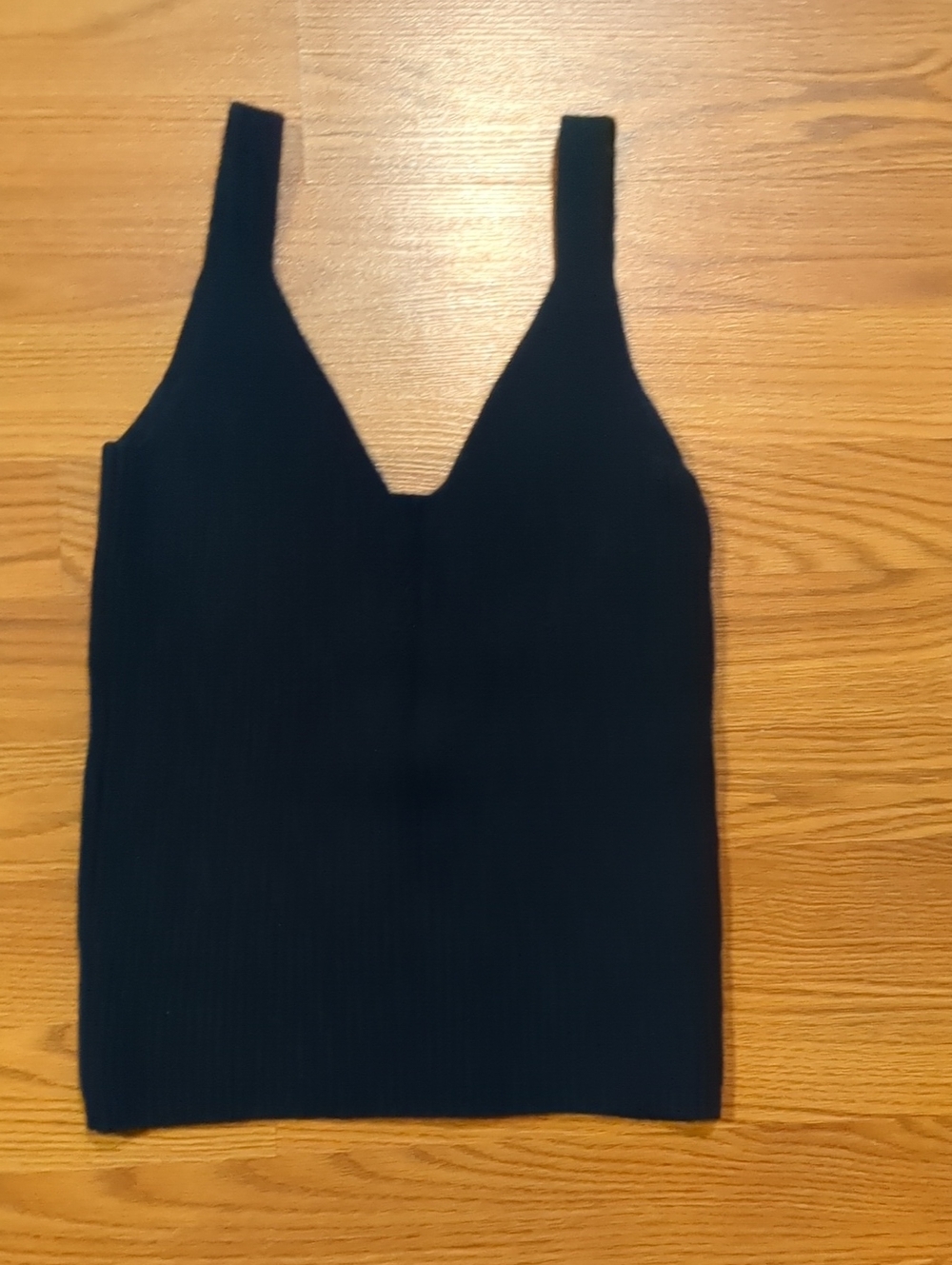 J Crew Navy Blue Cashmere V Neck Sweater Tank Top The Good Cashmere Standard